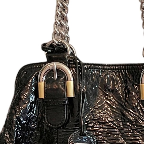 Badgley Mischka Patent Leather Handbag - Picture 6 of 13